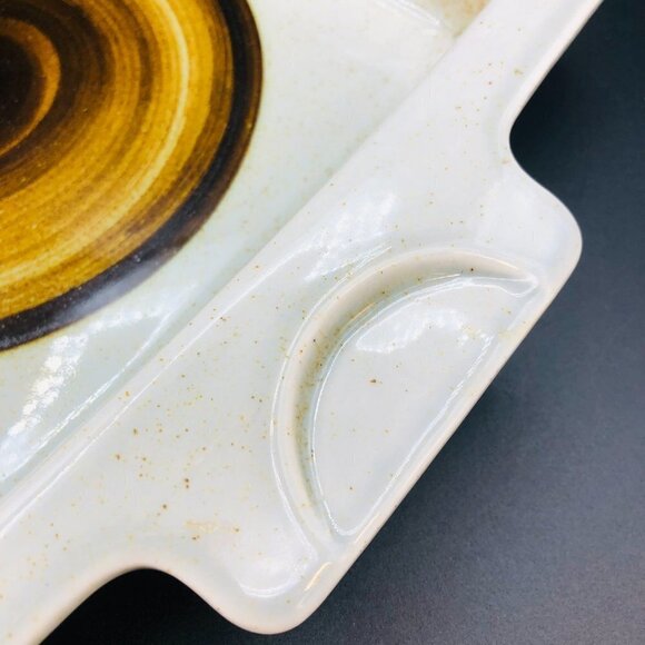 Mid Century LAPID Pottery Baking Dish 9x9 Luxury Israel Ironstone Pan Lead Free - Picture 4 of 10